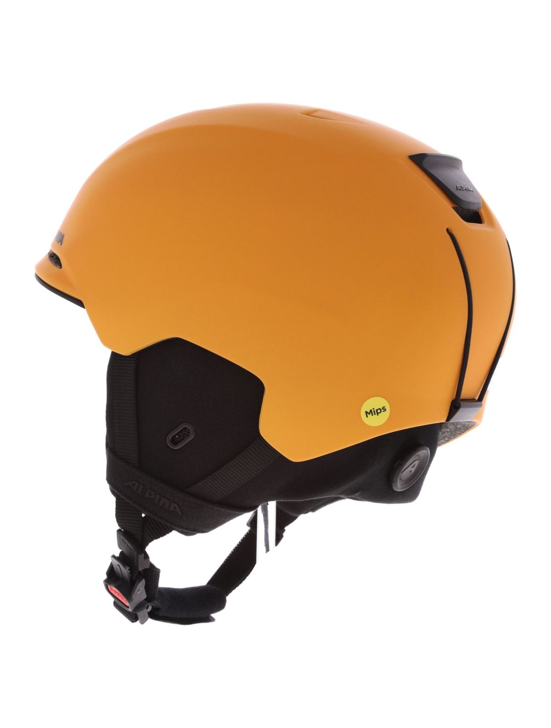 Alpina, Kroon Mips ski helmet unisex Burned Yellow Matt yellow 