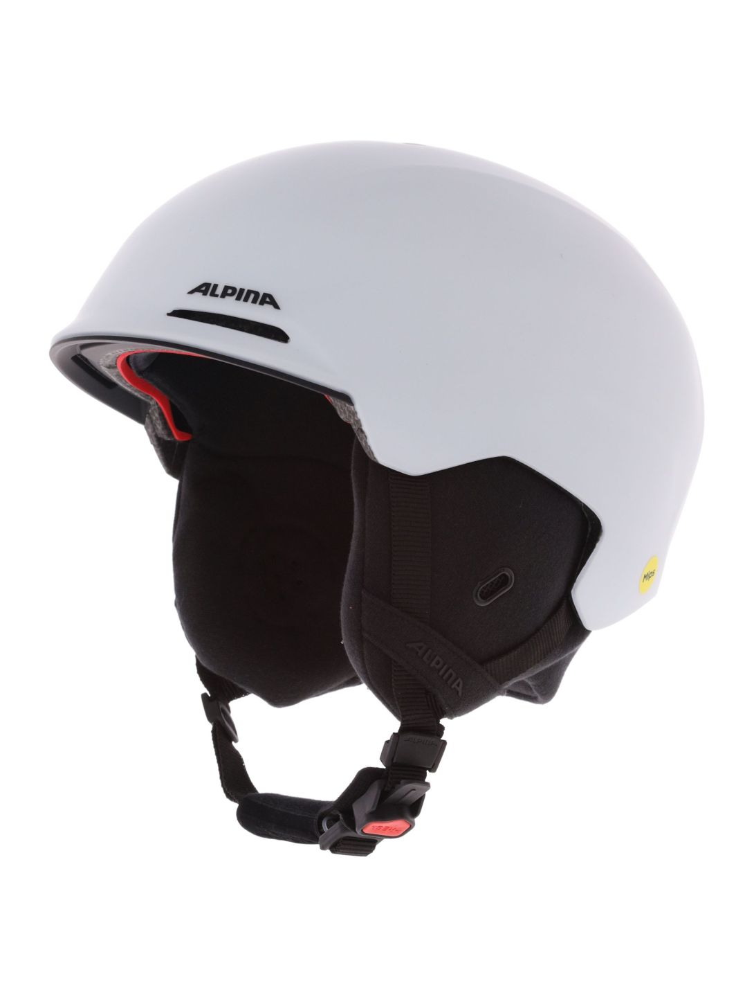 Alpina, Kroon Mips ski helmet unisex White Matt white 