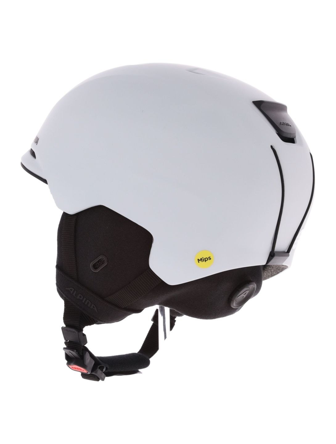 Alpina, Kroon Mips ski helmet unisex White Matt white 