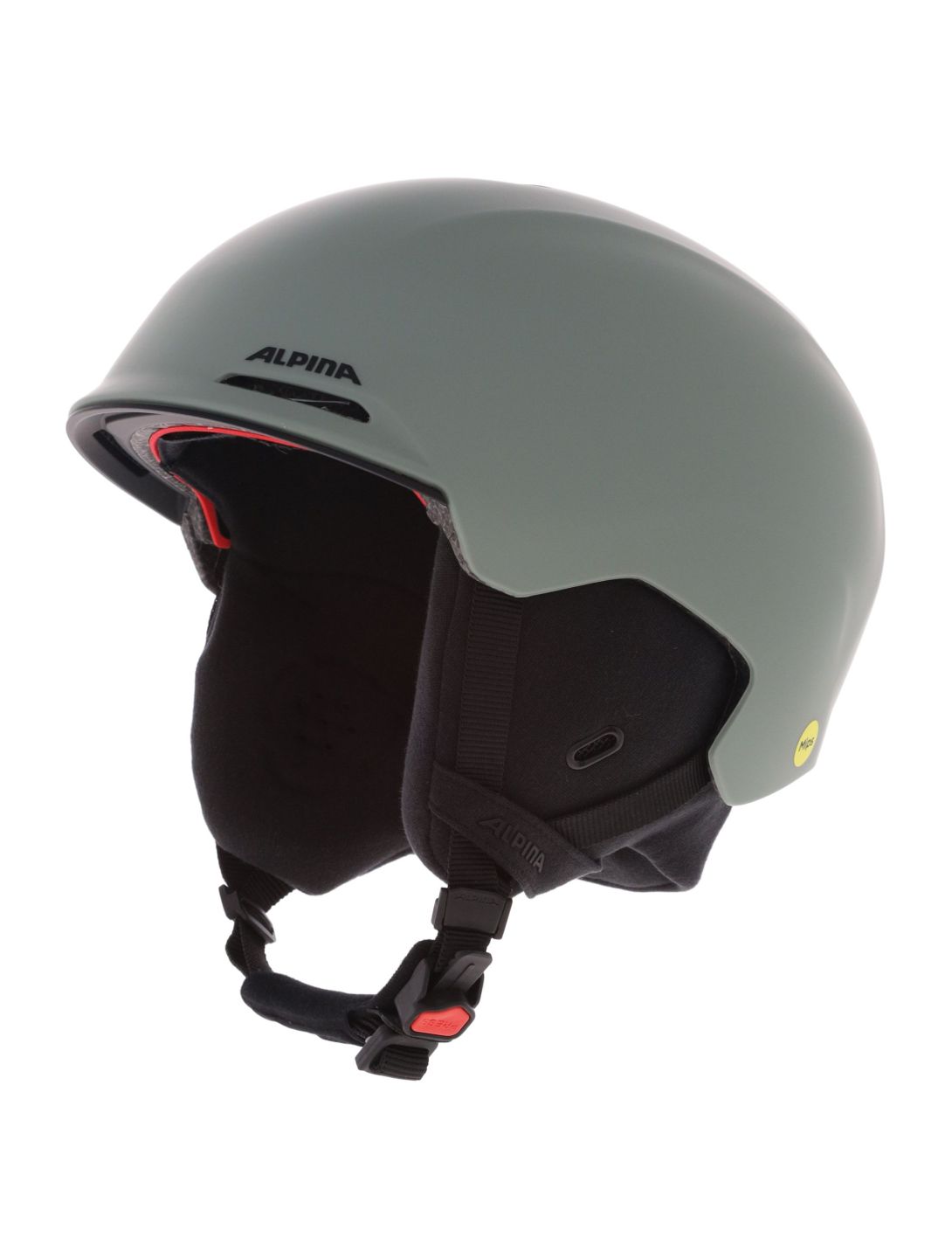 Alpina, Kroon Mips ski helmet unisex Willow Green Matt green 