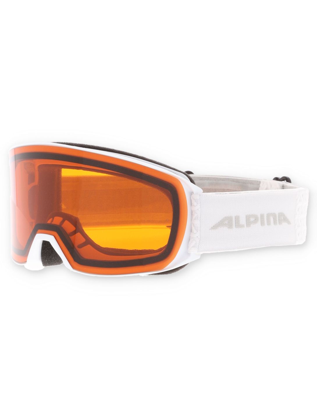 Alpina, Nakiska goggles unisex White Matt white 