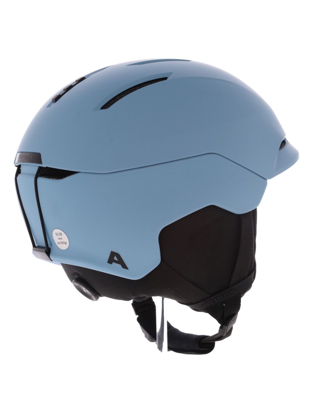 Alpina, Nax ski helmet unisex Smoke Blue Matt blue 