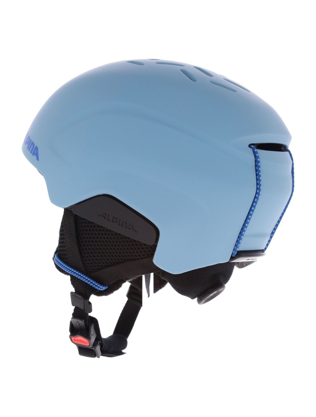 Alpina, Pizi ski helmet kids Smoke Blue Matt blue 