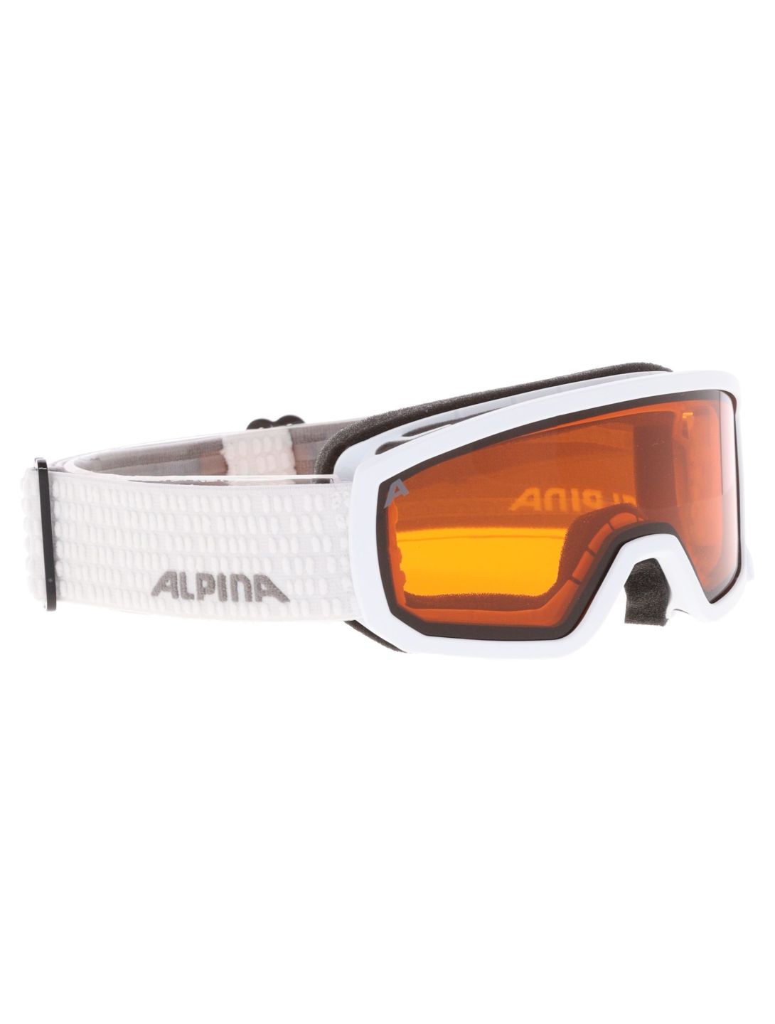 Alpina, Scarabeo Jr. goggles kids White Matt white 