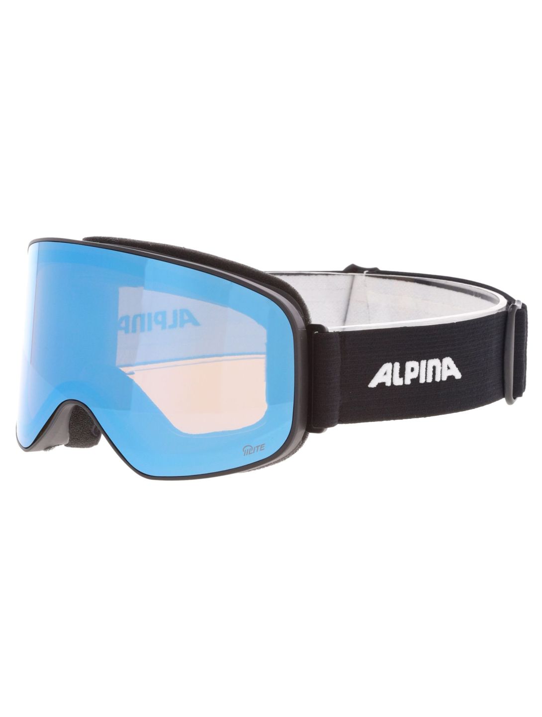 Alpina, Slope Q-Lite goggles unisex Black Matt black 