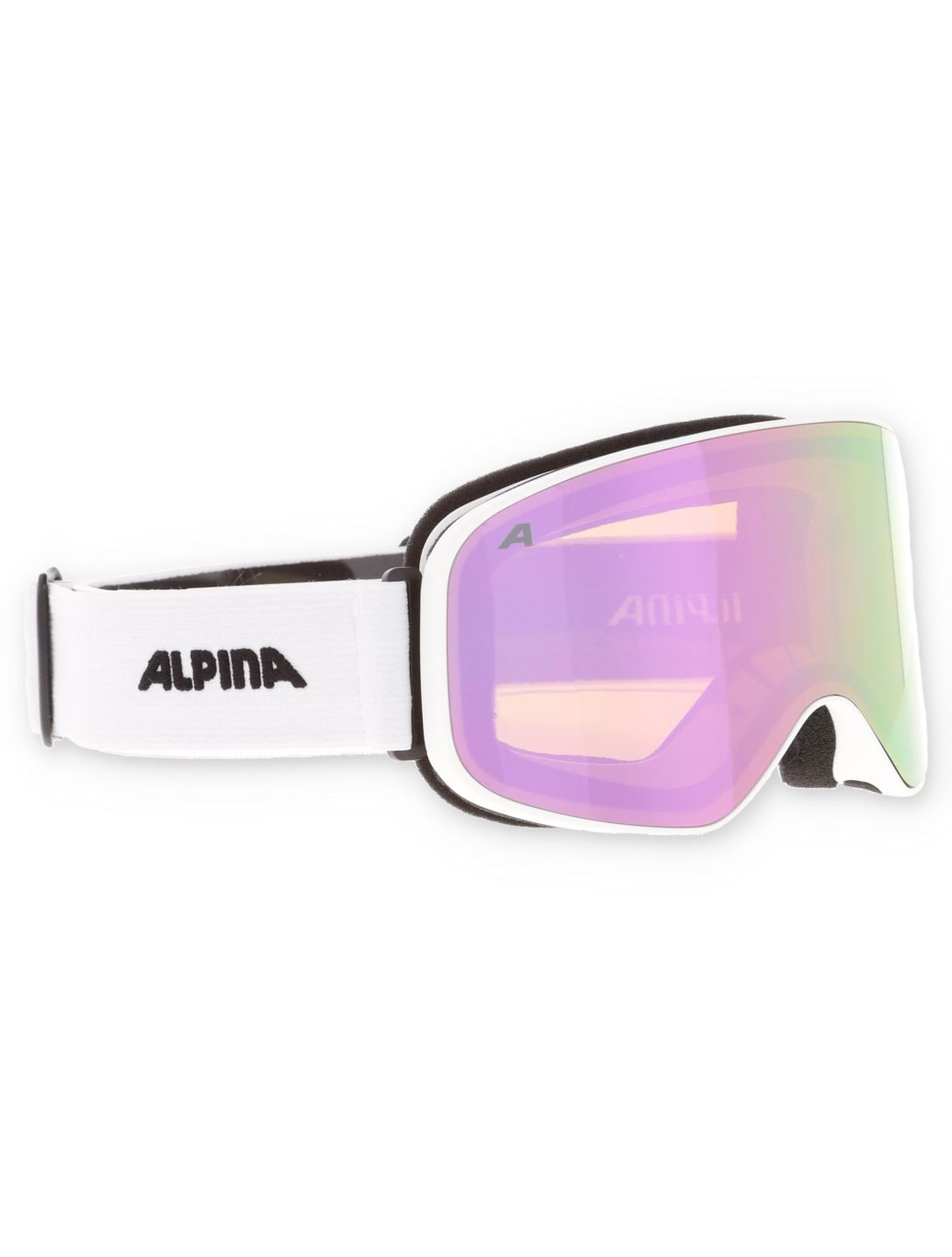 Alpina, Slope Q-Lite goggles unisex White Matt white 