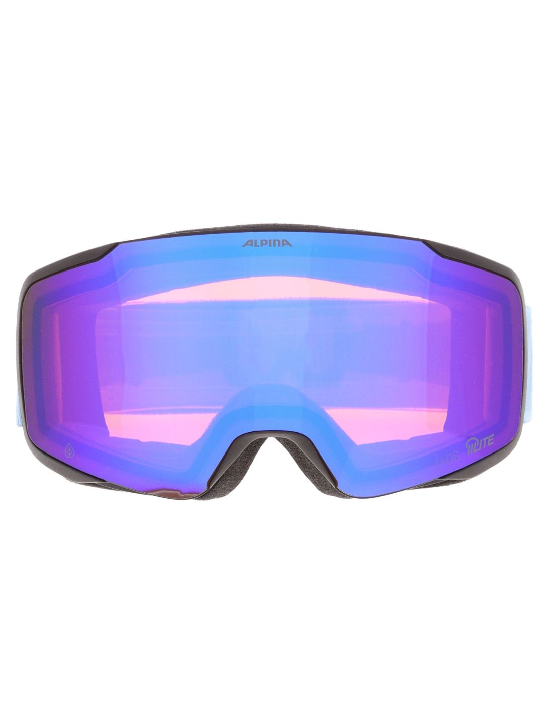 Alpina, Taos Q-Lite goggles unisex Black Smoke Blue Matt blue 