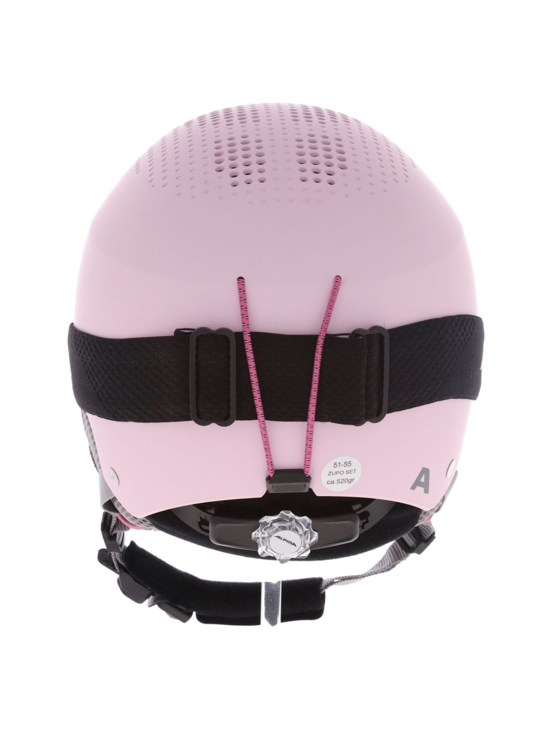 Alpina, Zupo Set (+Scarabeo Jr.) ski helmet kids Light Rose Matt black, pink 