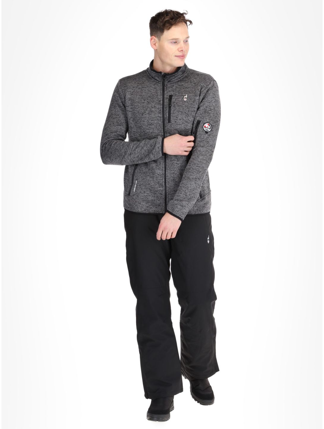 Aulp, Navoy jacket men Anthracite grey 