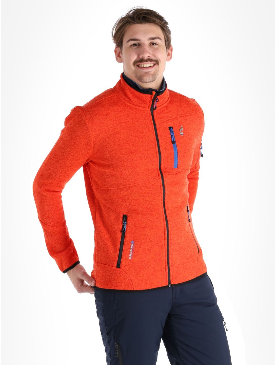 Aulp, Navoy jacket men Vermillon red 