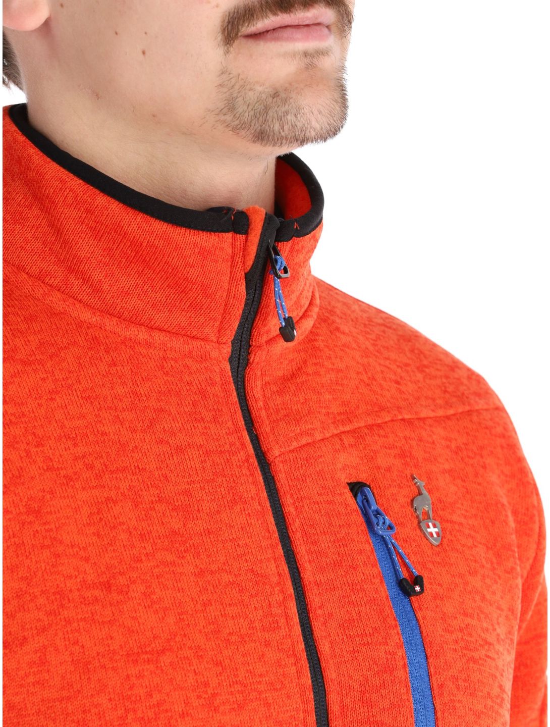 Aulp, Navoy jacket men Vermillon red 