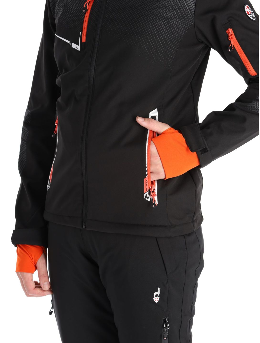 Aulp, Nevim softshell ski jacket men Black black 