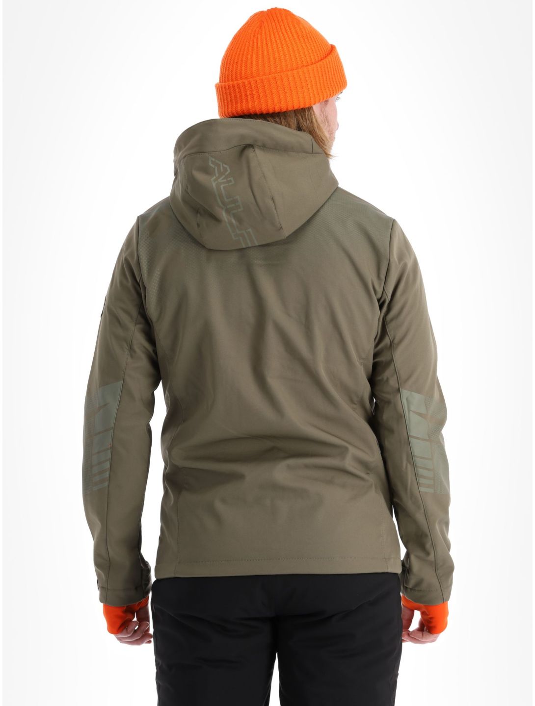 Aulp, Nevim softshell ski jacket men Kaki green 