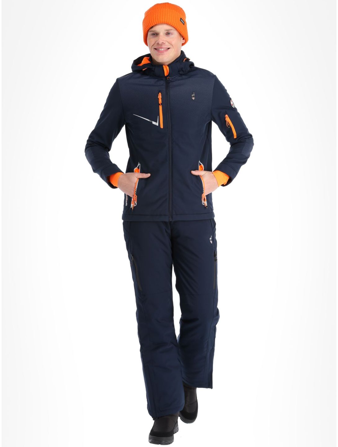 Aulp, Nevim softshell ski jacket men Navy blue 