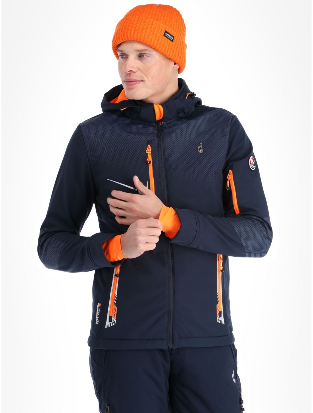 Aulp, Nevim softshell ski jacket men Navy blue 