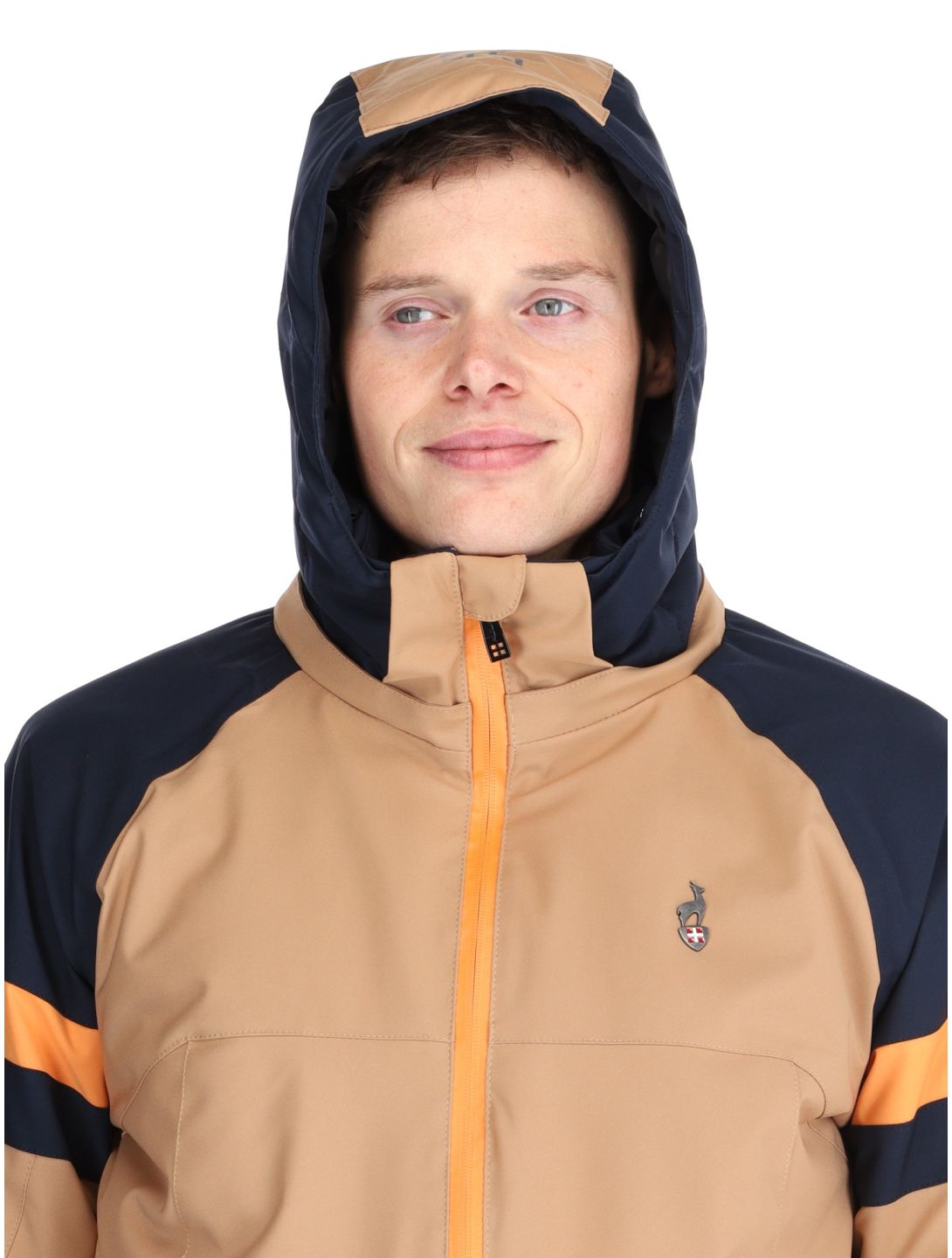 Aulp, Sammy ski jacket men Squirrel brown 