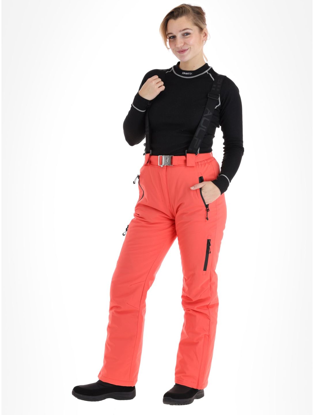 Aulp, Siera ski pants women Grenadine red 