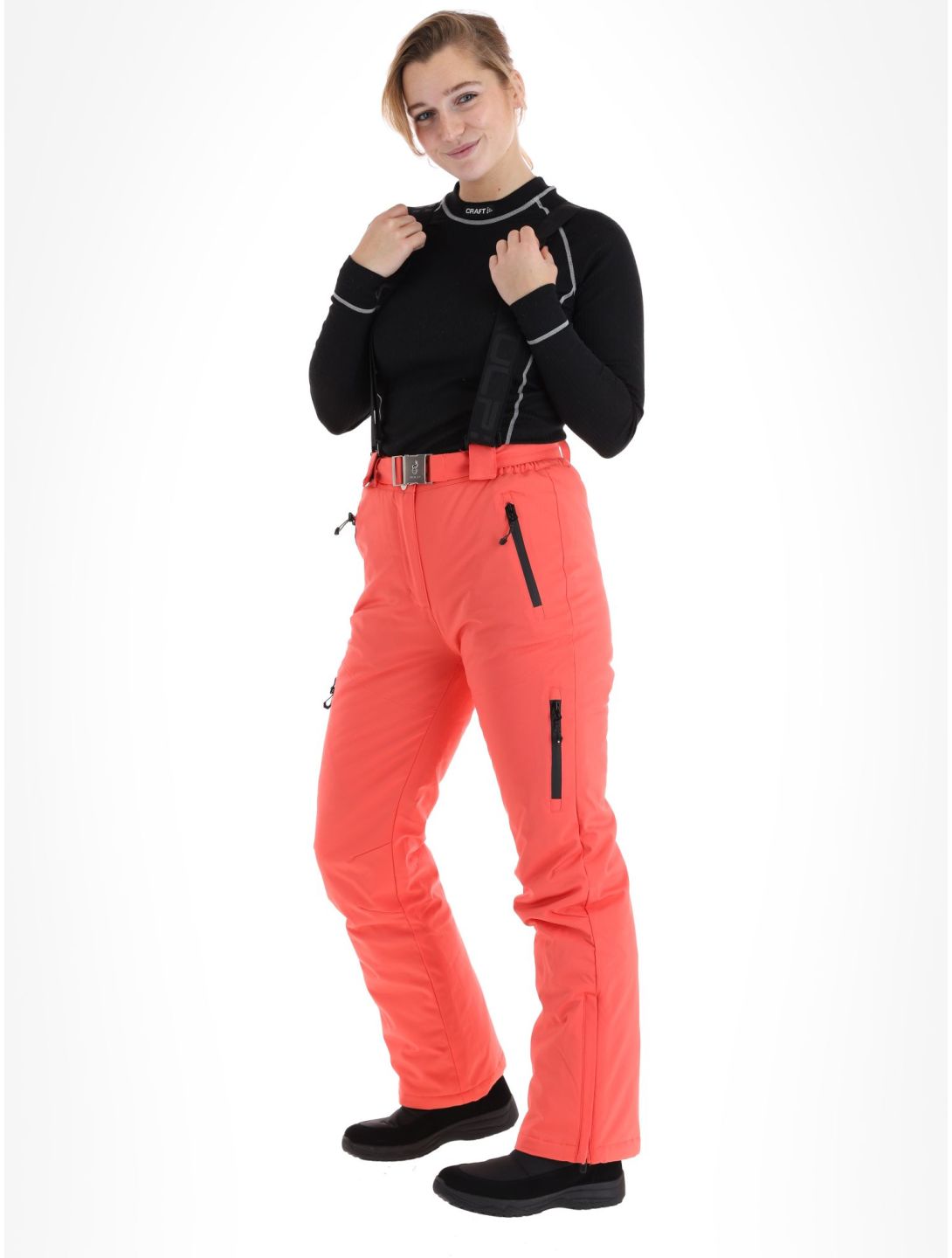 Aulp, Siera ski pants women Grenadine red 