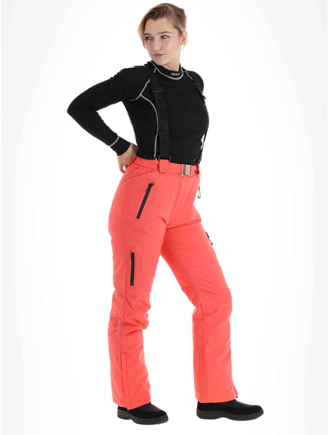 Aulp, Siera ski pants women Grenadine red 