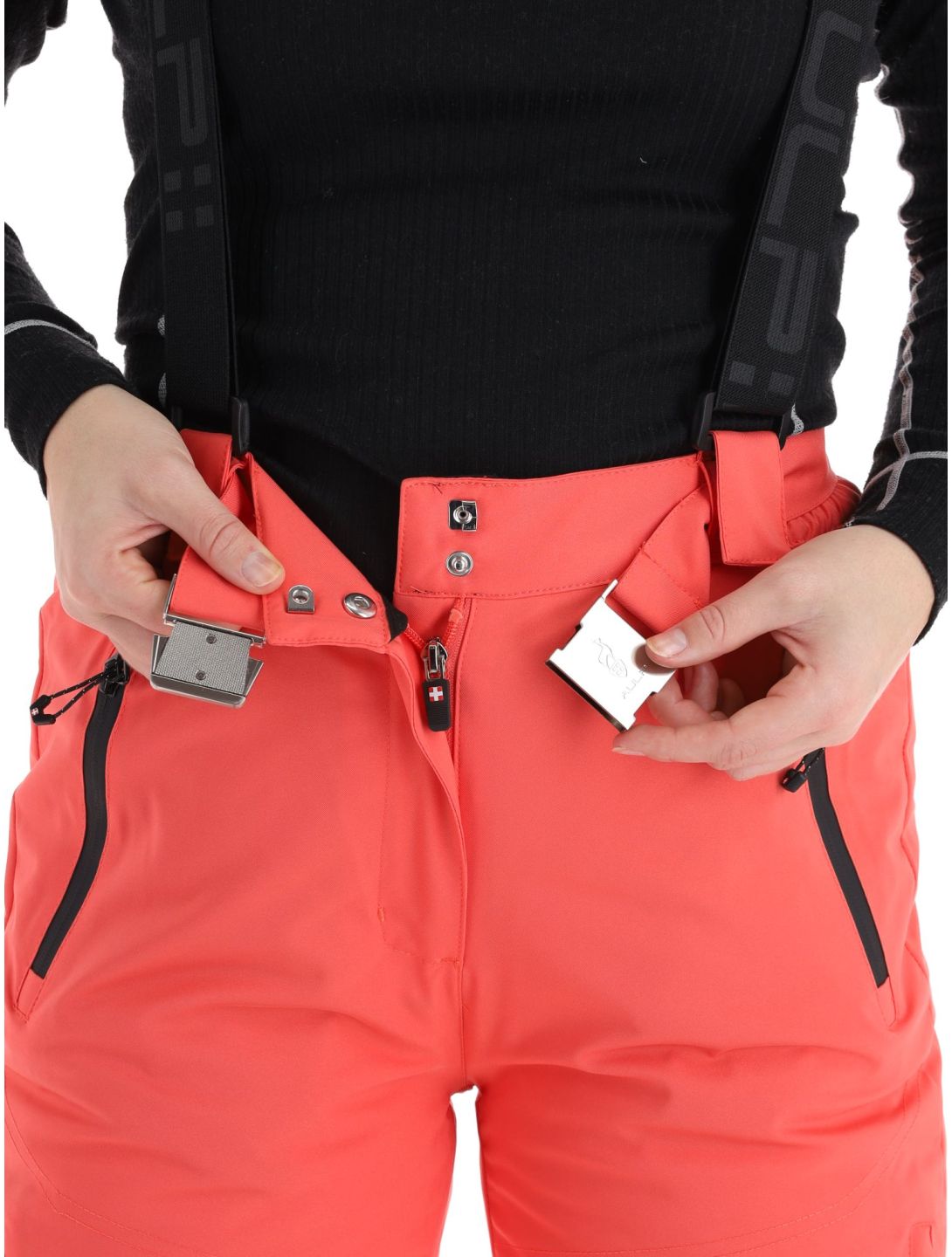 Aulp, Siera ski pants women Grenadine red 