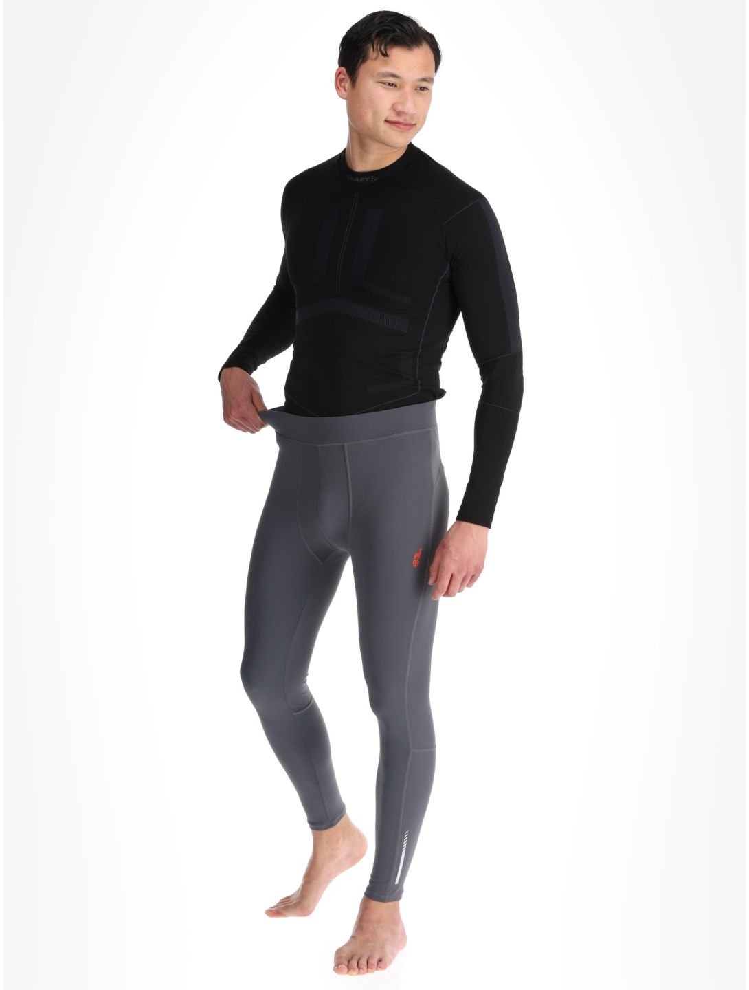 Aulp, Skier thermal pants men Anthracite grey 