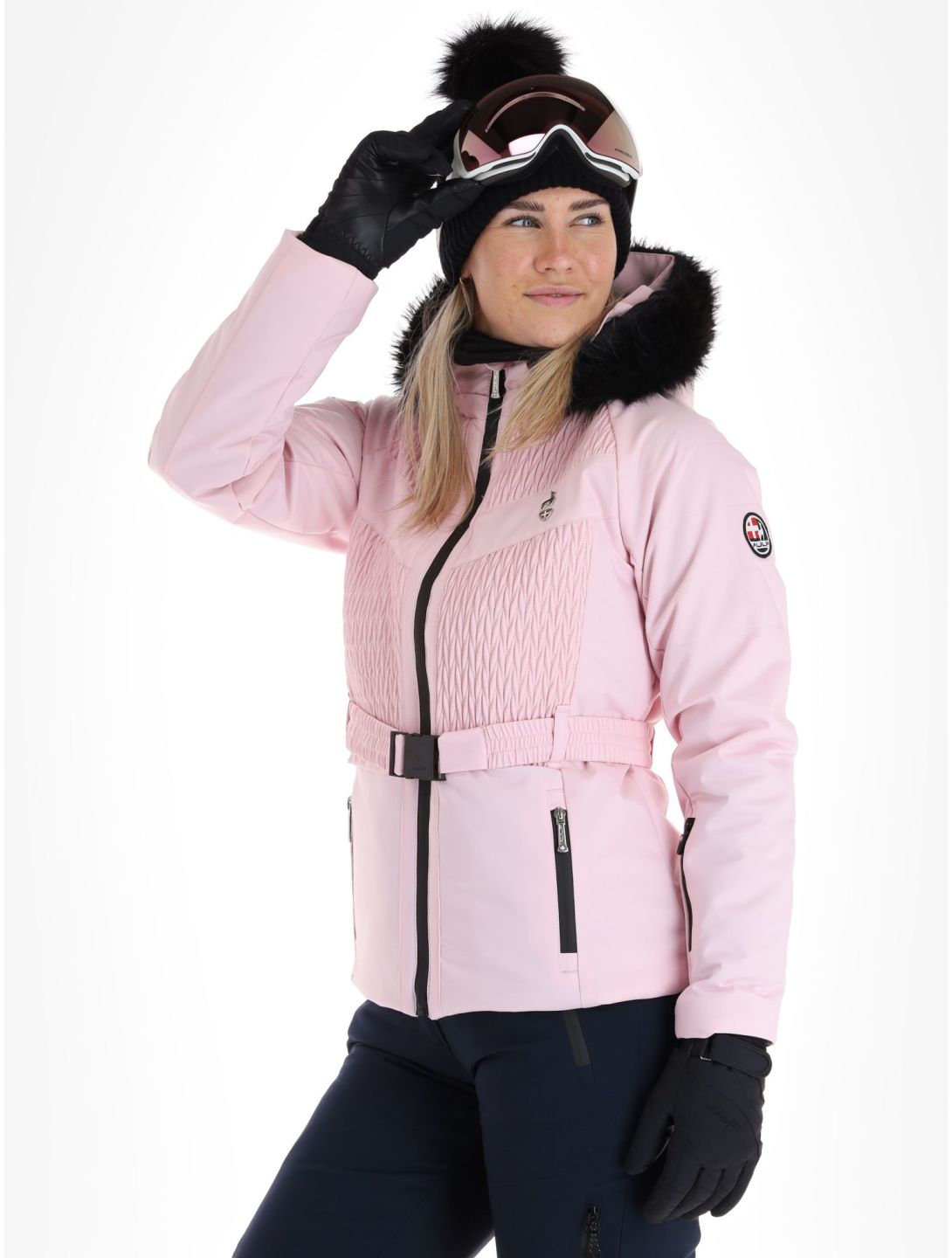 Aulp, Soena ski jacket women Powder Pink pink 