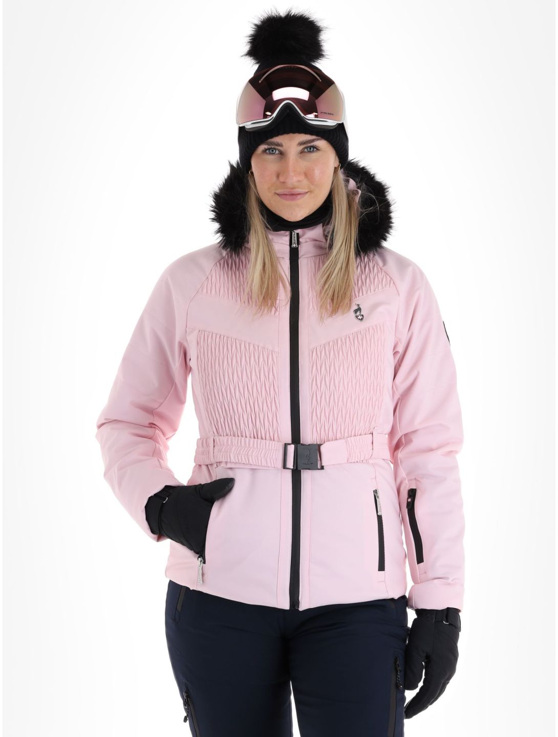 Aulp, Soena ski jacket women Powder Pink pink 