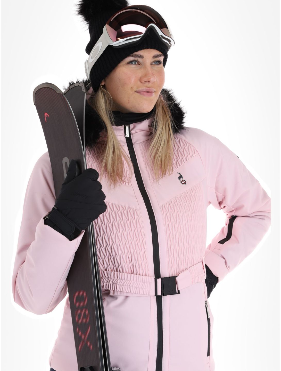 Aulp, Soena ski jacket women Powder Pink pink 