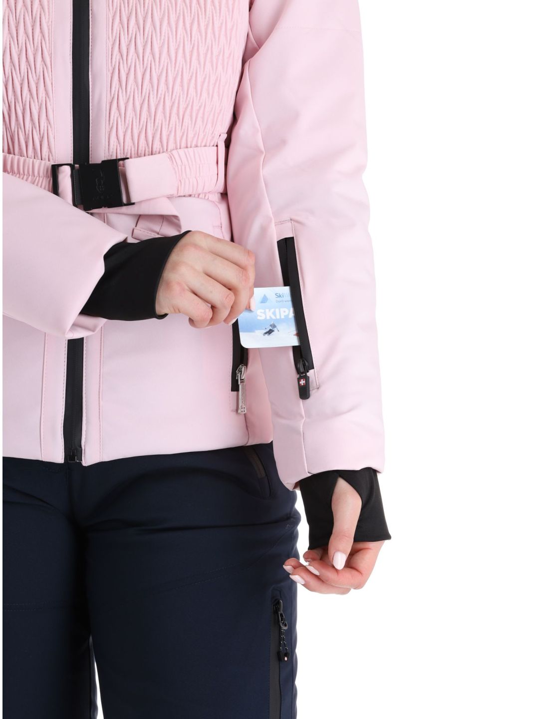 Aulp, Soena ski jacket women Powder Pink pink 