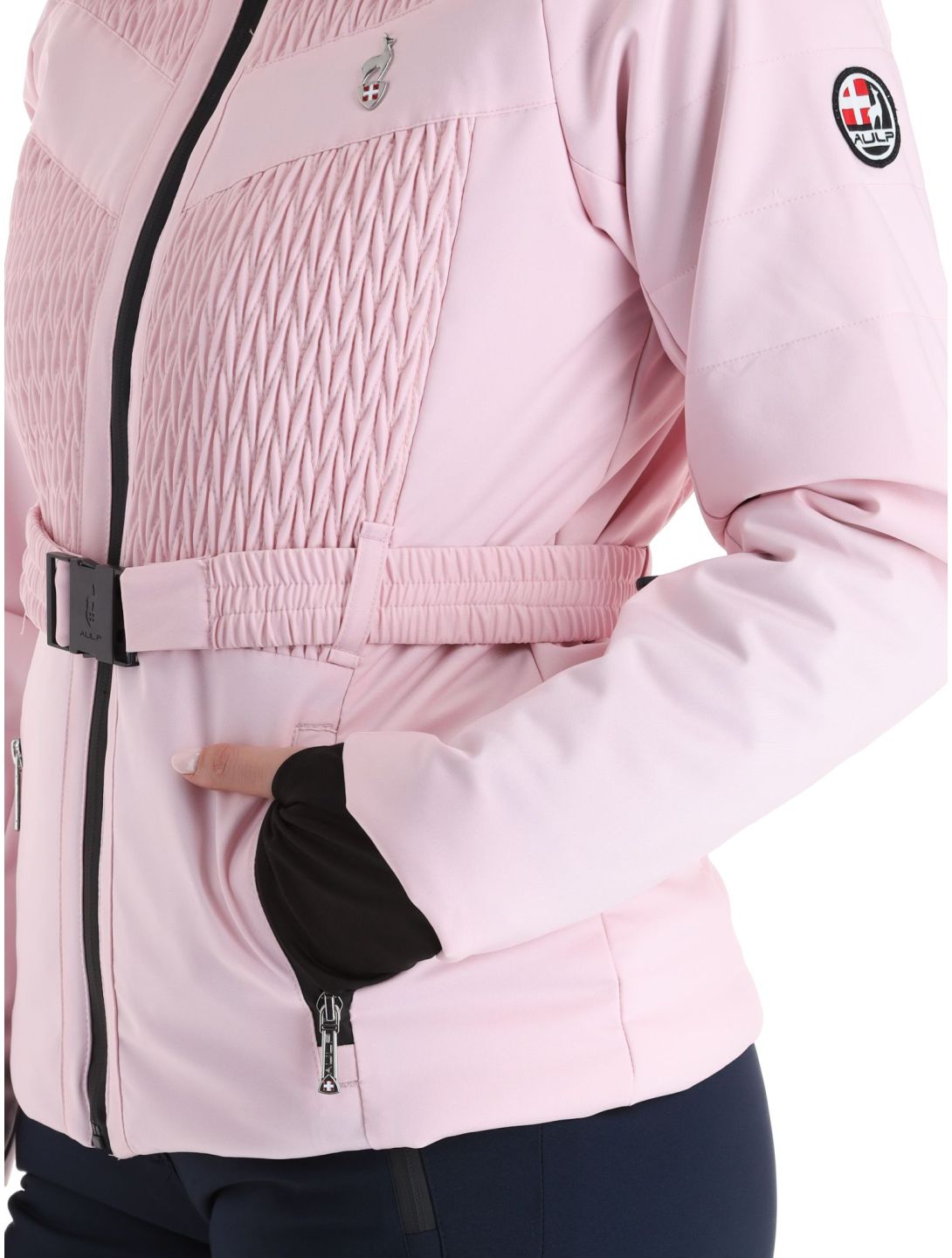 Aulp, Soena ski jacket women Powder Pink pink 