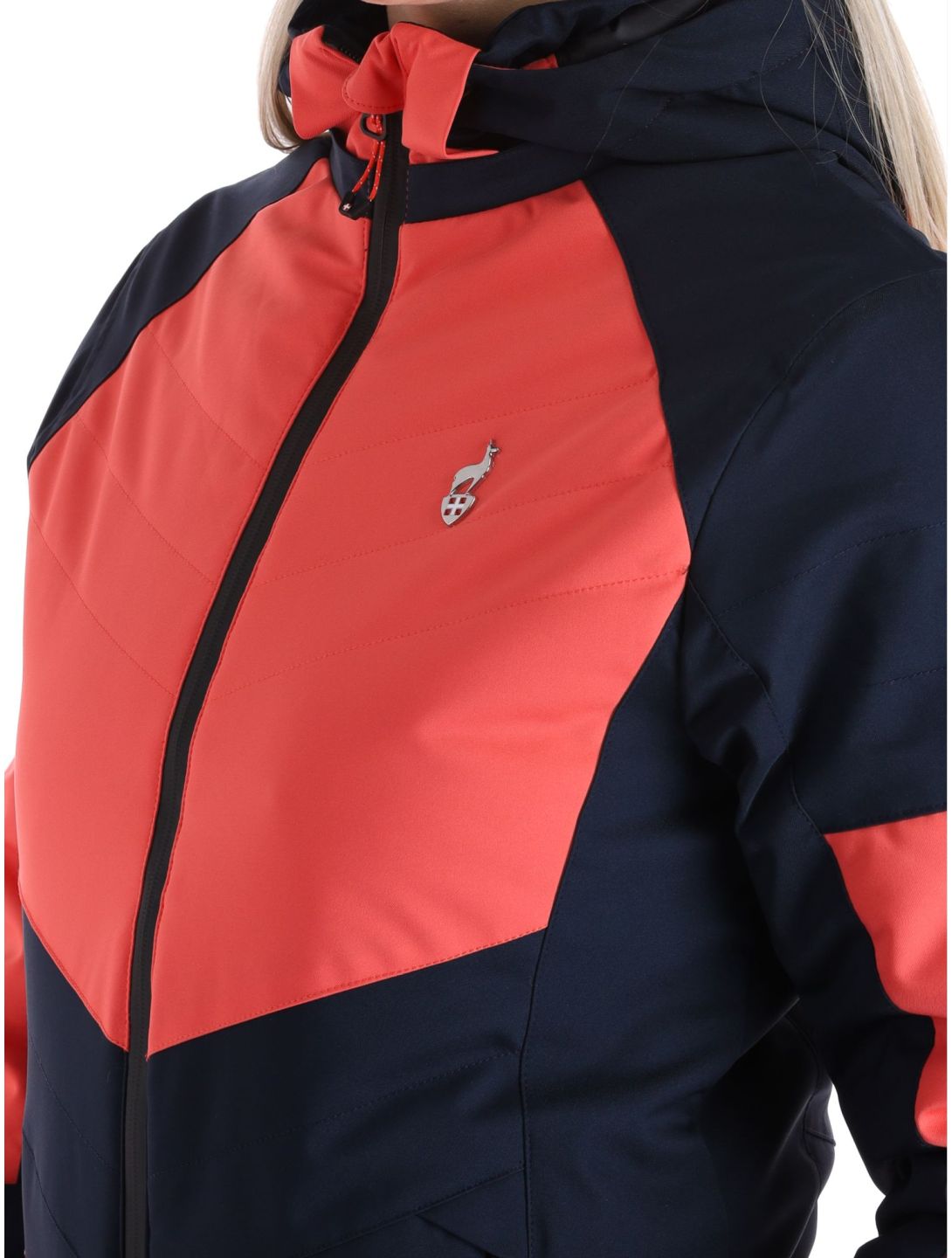 Aulp, Sofia ski jacket women Grenadine blue, red 