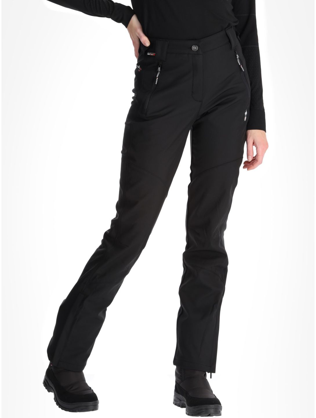 Aulp, Vinie softshell ski pants women Black black 