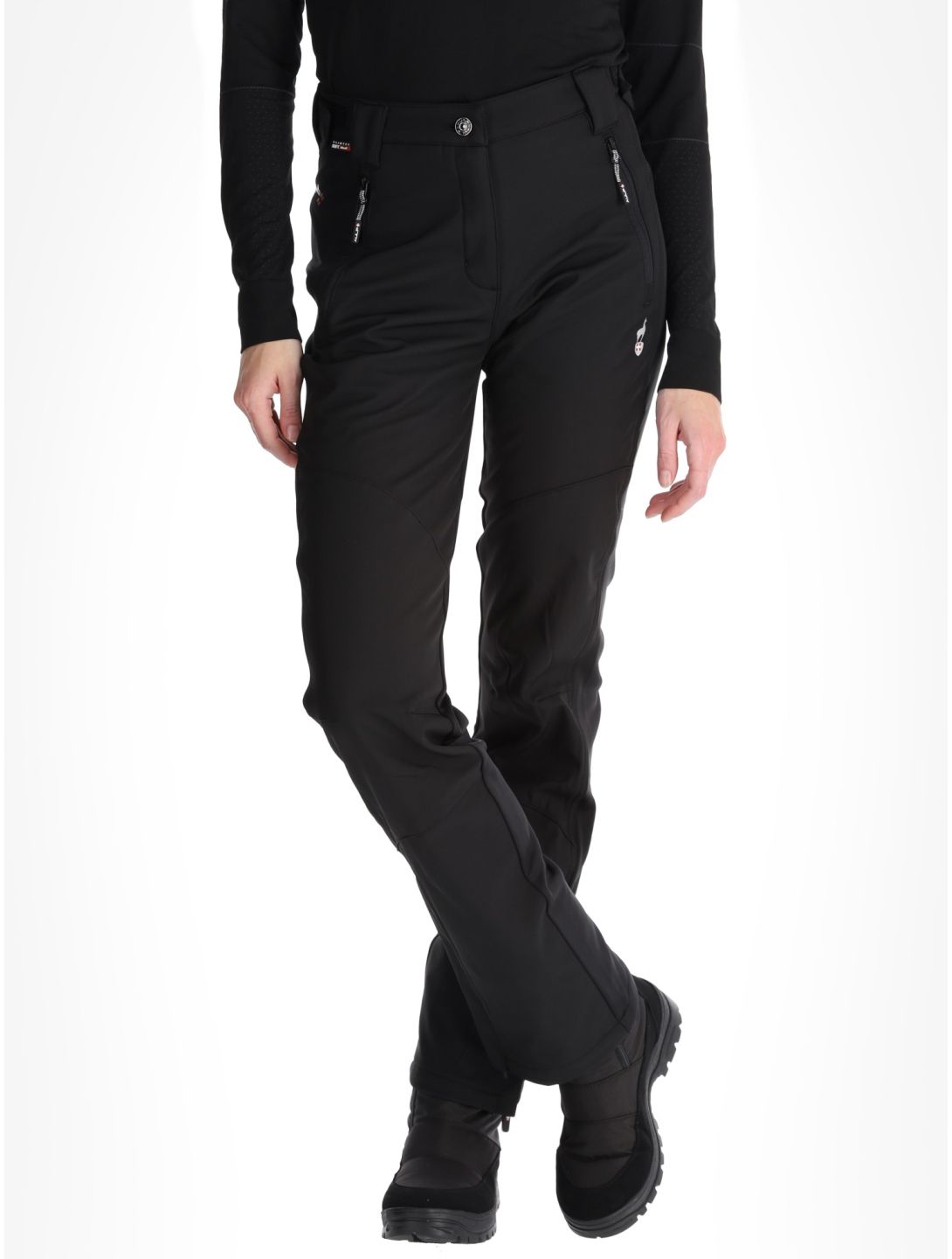 Aulp, Vinie softshell ski pants women Black black 