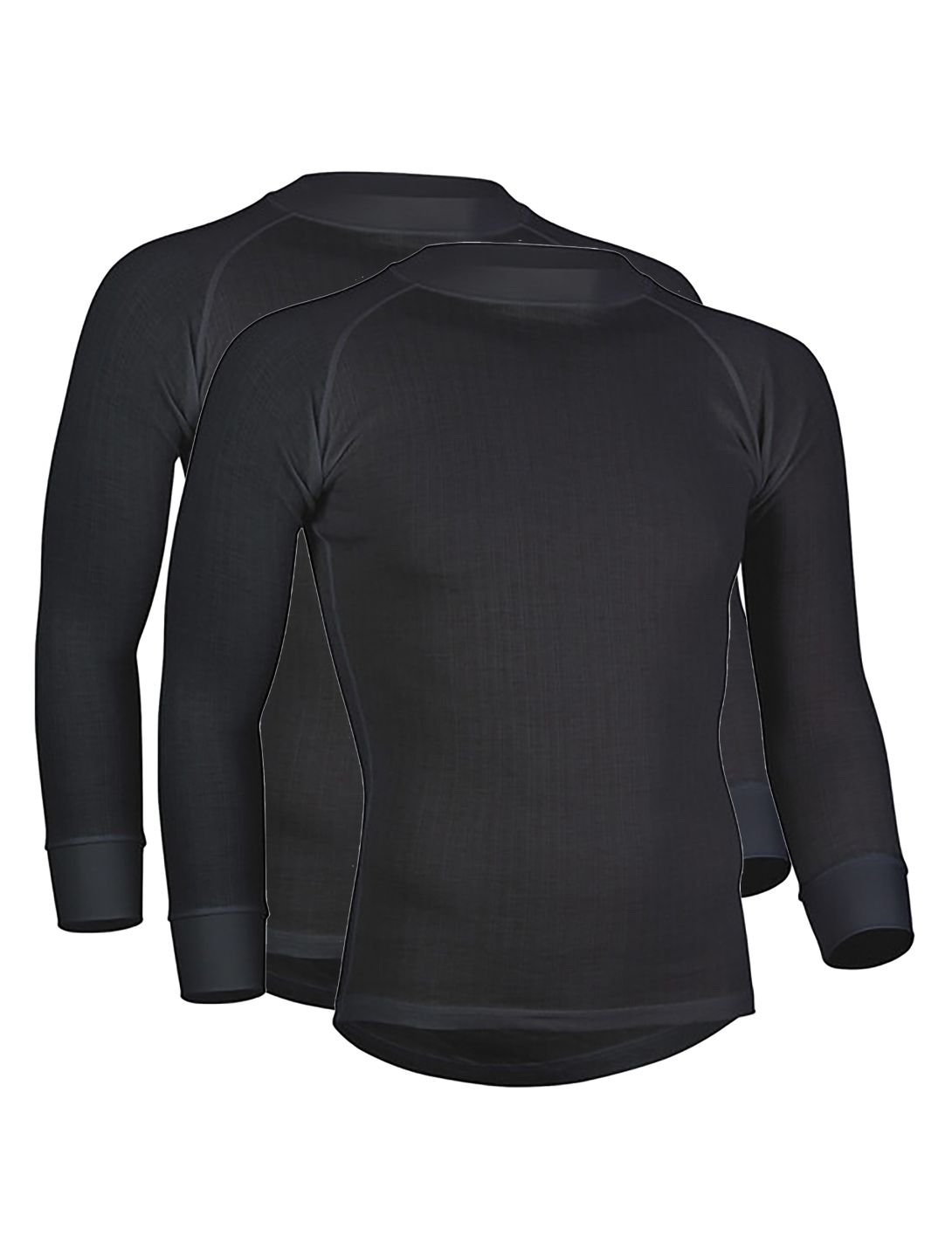 Avento Thermal Shirt 2 pack thermal shirt 2 pack men Black black SkiWebShop