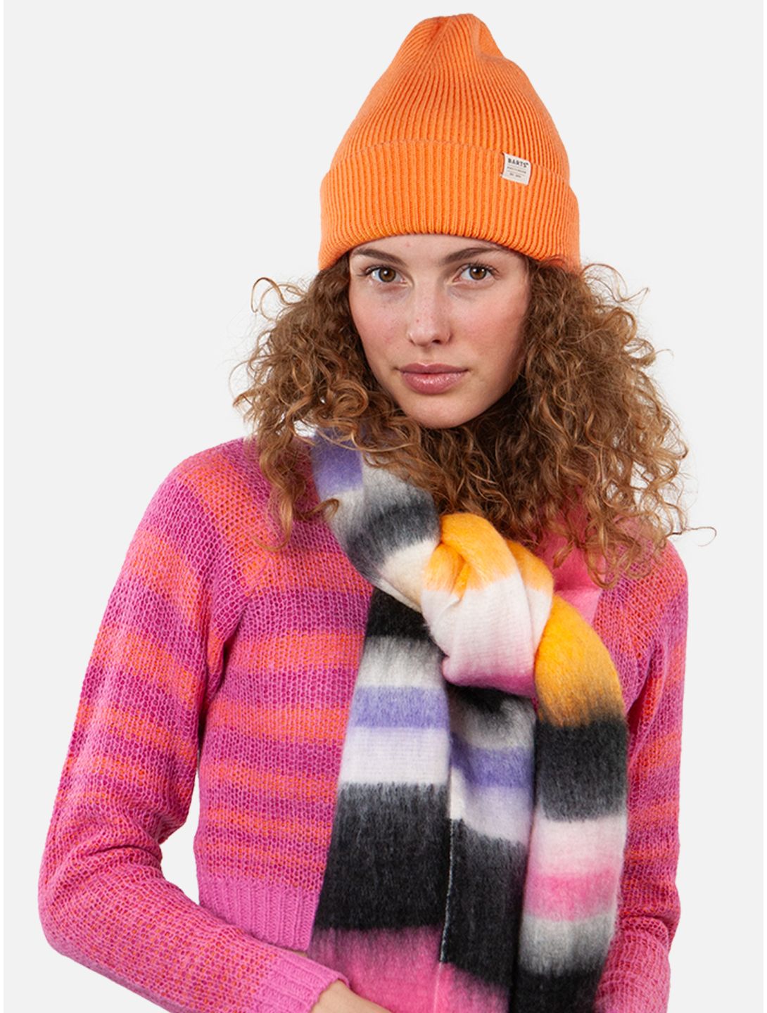 Barts, Kinabalu beanie unisex Apricot orange 