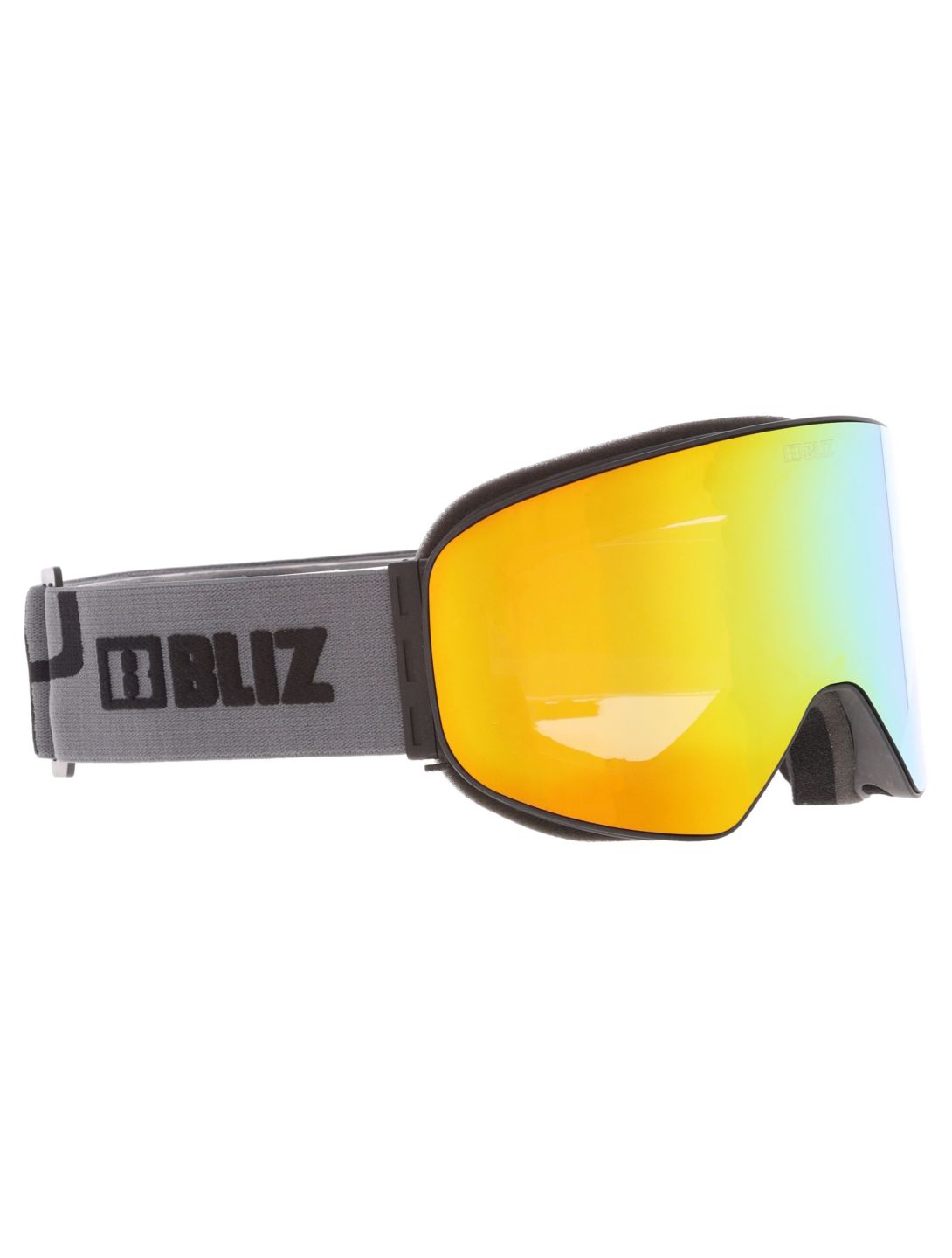 Bliz, Flow goggles unisex Matte Black - Brown w Gold Multi black 