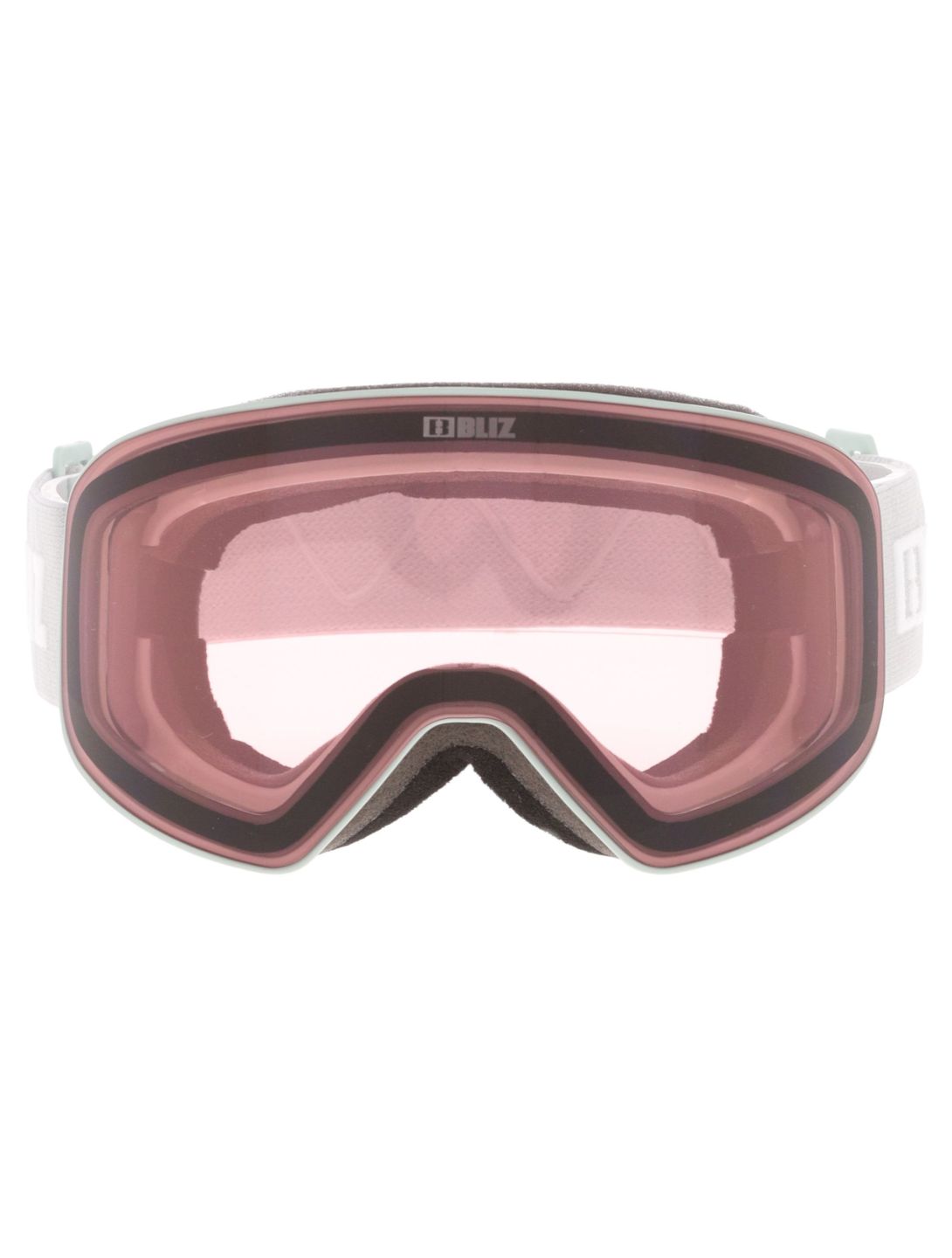 Bliz, Flow goggles unisex Matte Light Grey - Brown w Red Multi grey 