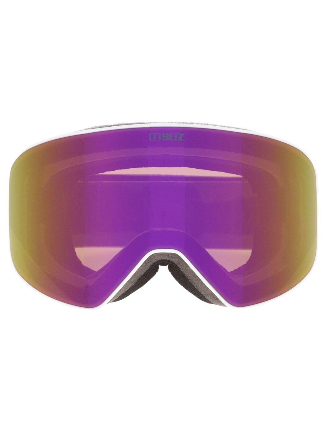 Bliz, Flow goggles unisex Matte White - Brown w Pink Multi white 