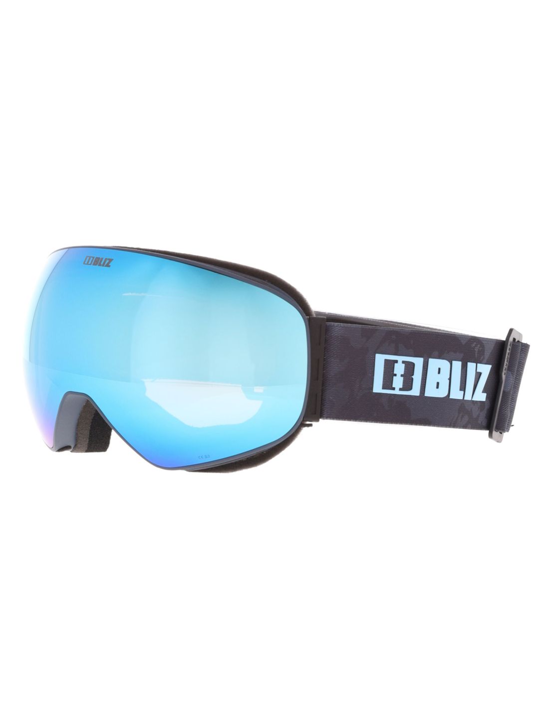 Bliz, Floz goggles unisex Matte Grey - Smoke with Ice Blue Multi grey 