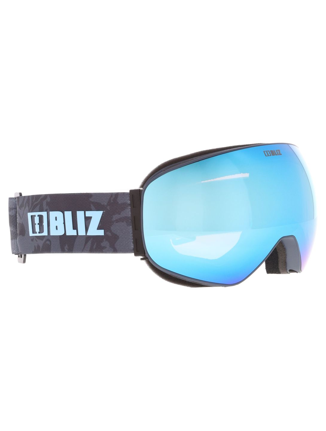 Bliz, Floz goggles unisex Matte Grey - Smoke with Ice Blue Multi grey 