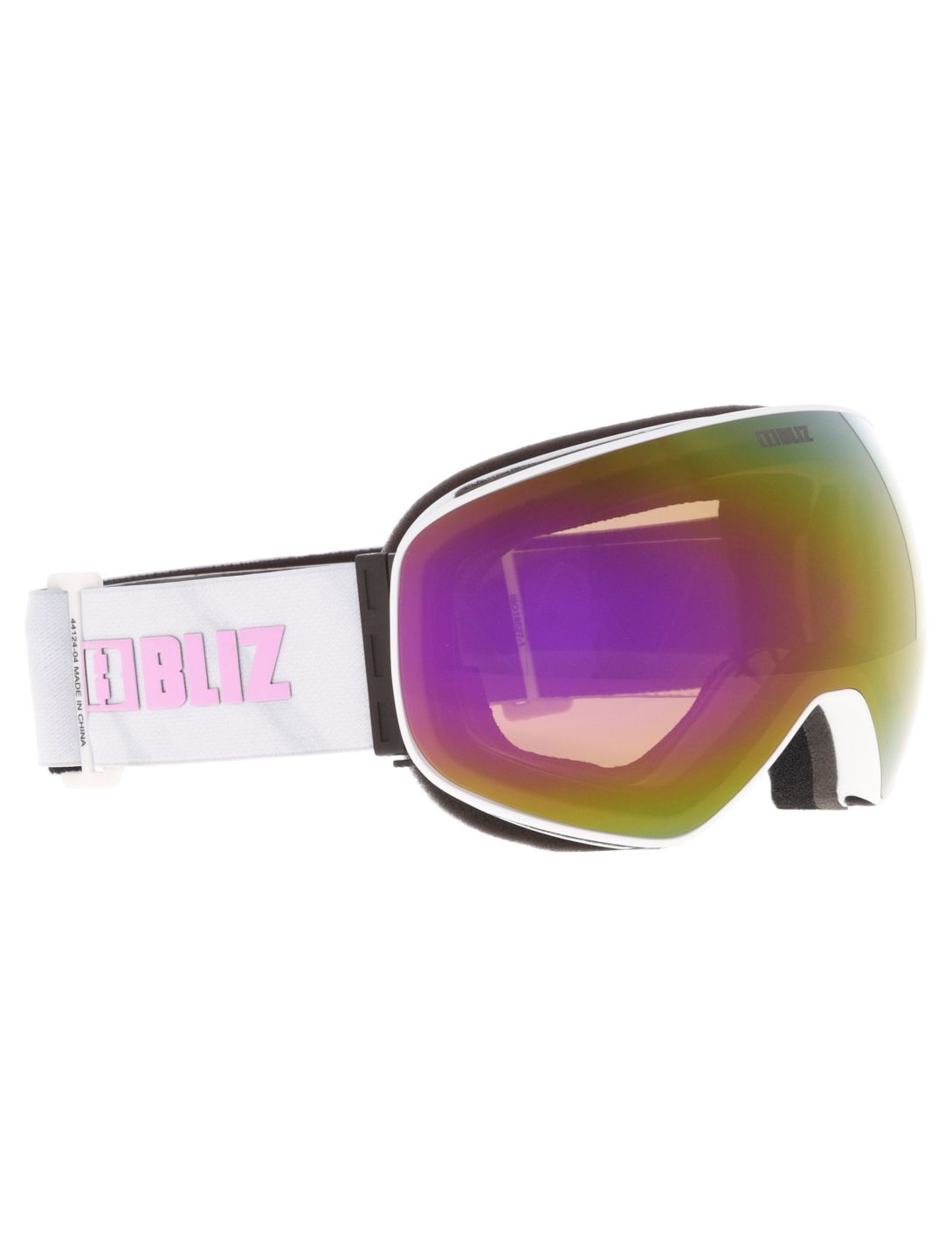 Bliz, Floz goggles unisex Matte White - Brown with Pink Multi white 