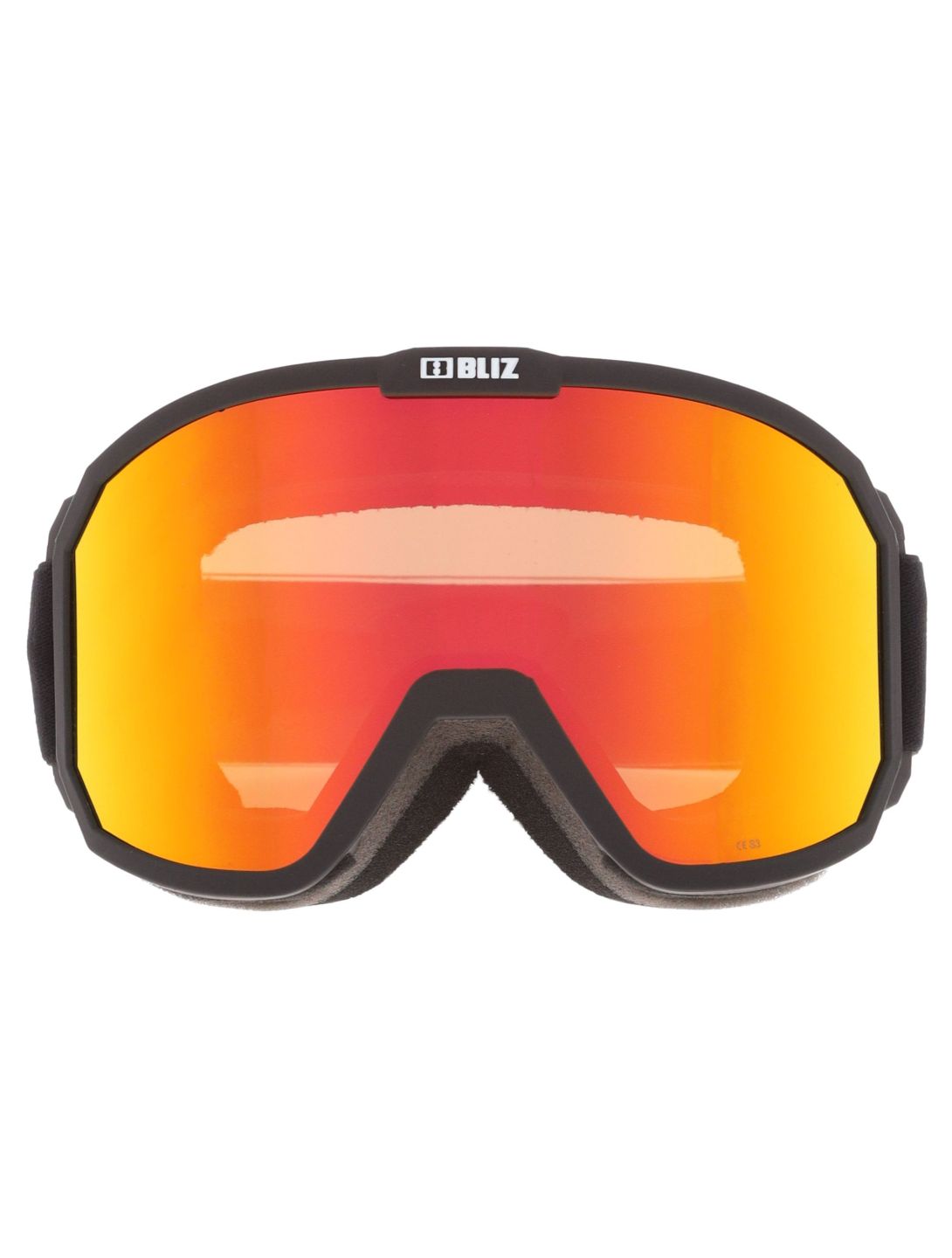 Bliz, Rave goggles unisex Matte Black - Brown w Red Multi black 