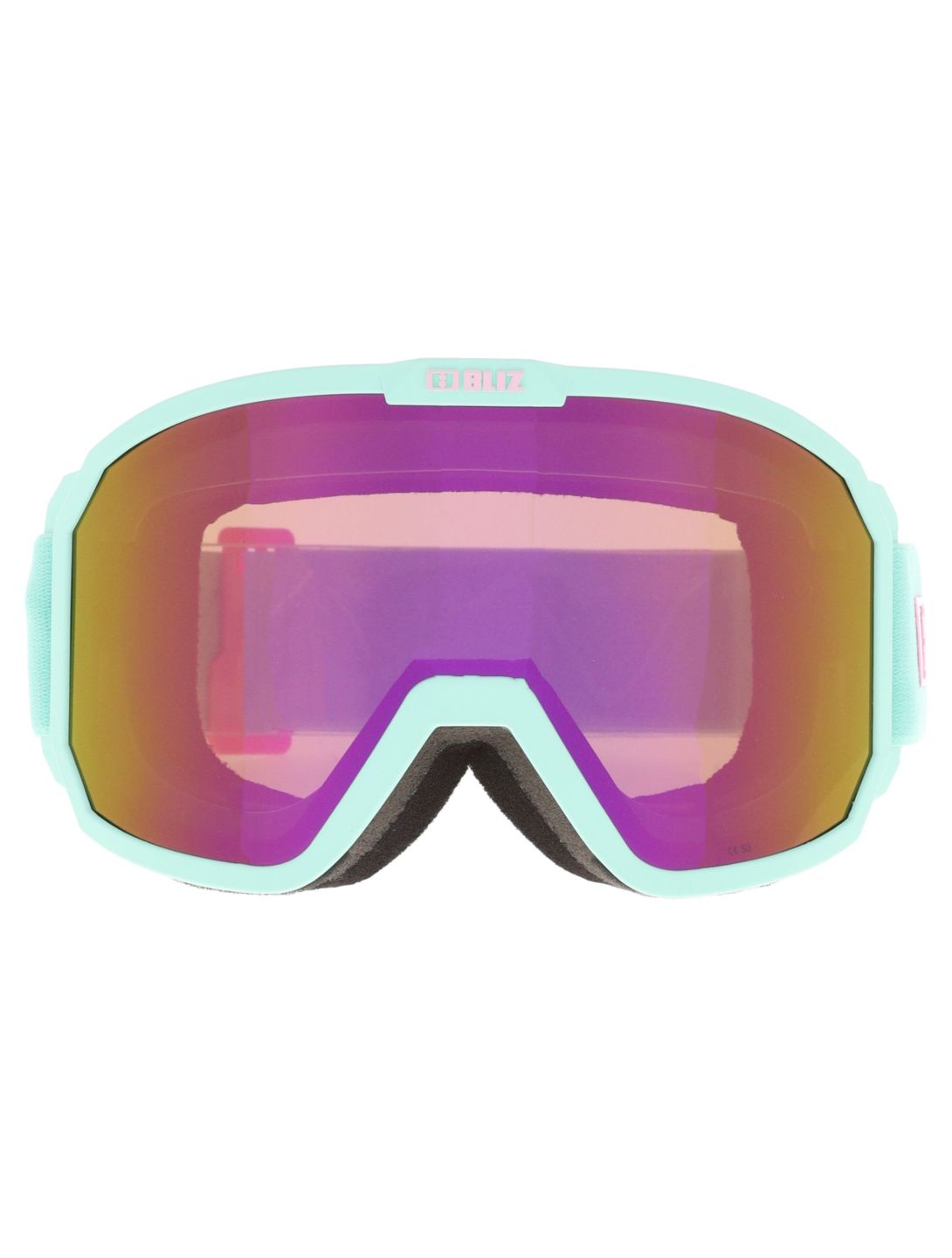 Bliz, Rave goggles unisex Matte Mint - Brown w Pink Multi green 