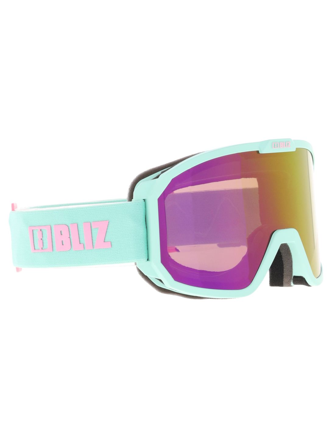 Bliz, Rave goggles unisex Matte Mint - Brown w Pink Multi green 