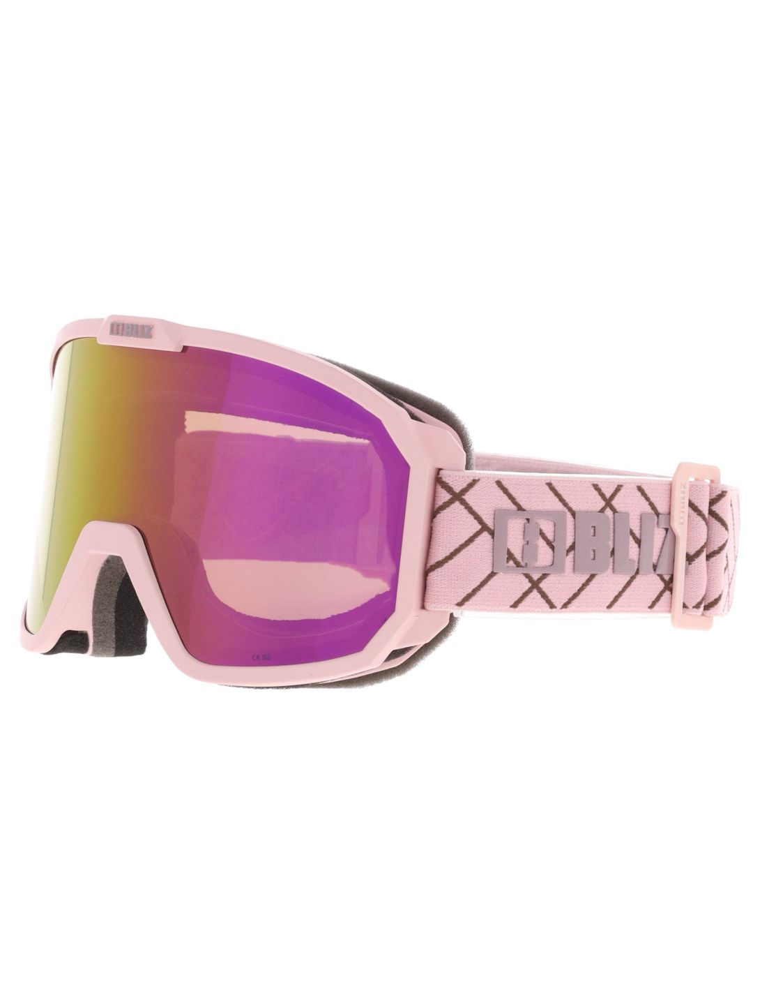 Bliz, Rave goggles unisex Matte Pink - Brown with Pink Multi pink 