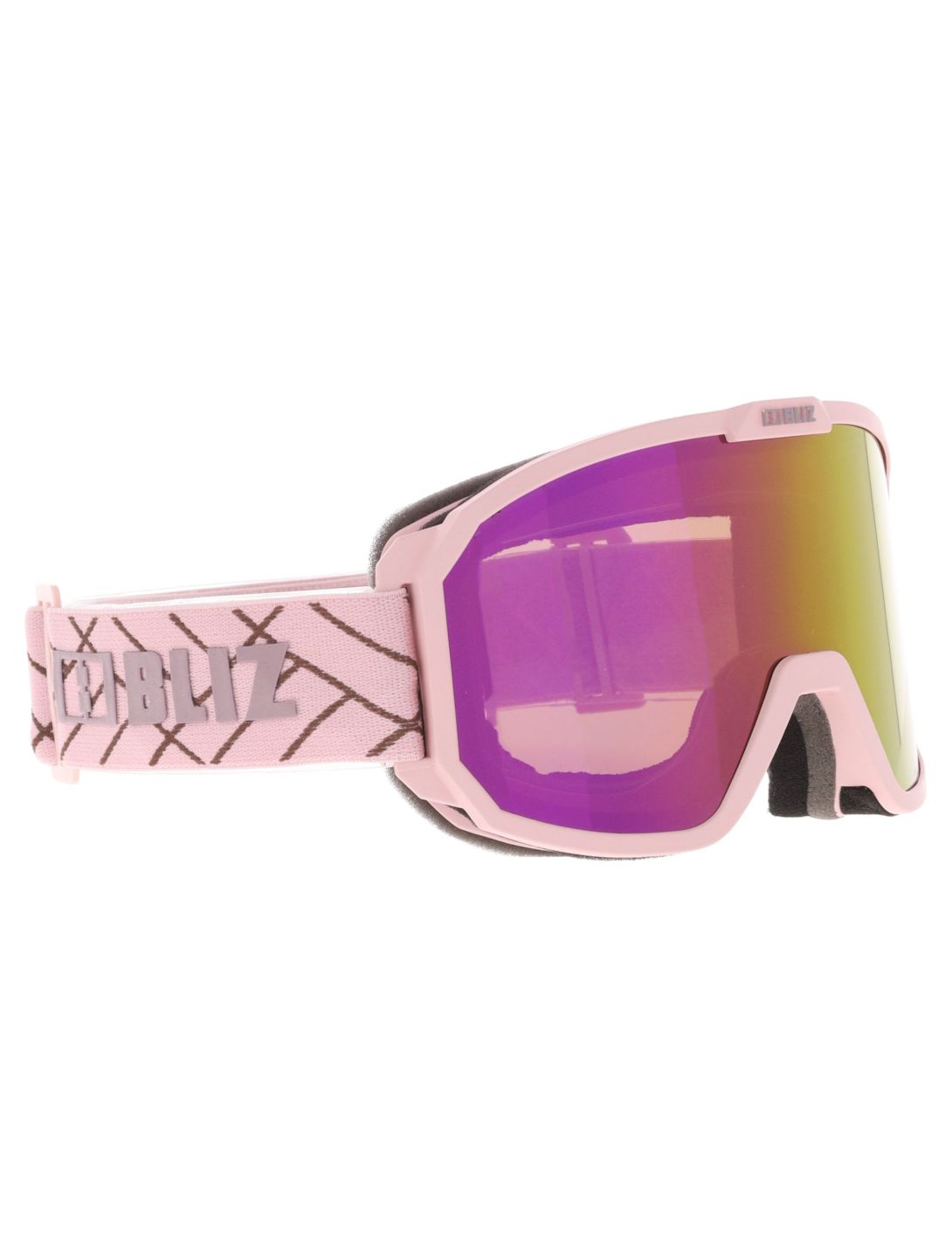 Bliz, Rave goggles unisex Matte Pink - Brown with Pink Multi pink 