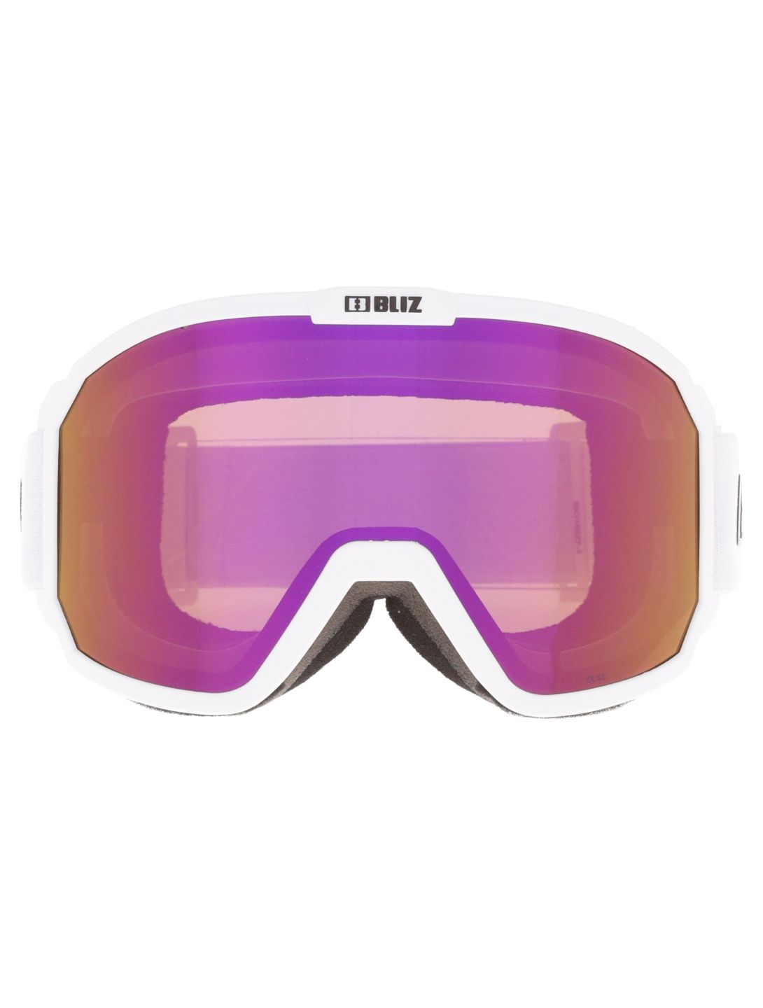 Bliz, Rave goggles unisex Matte White - Brown w Pink Multi white 