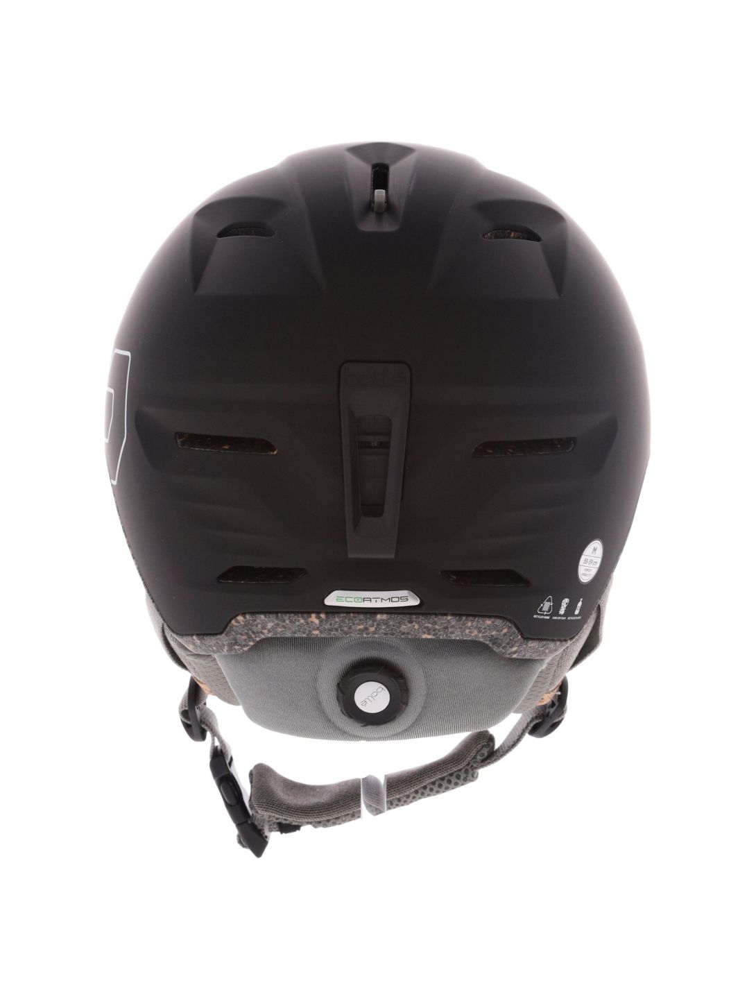 Bollé, Eco Atmos ski helmet unisex Black Matte black 