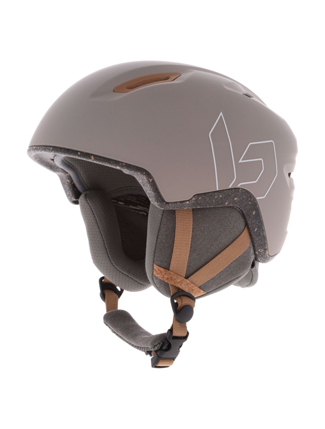 Bollé, Eco Atmos ski helmet unisex Oatmeal Matte beige 