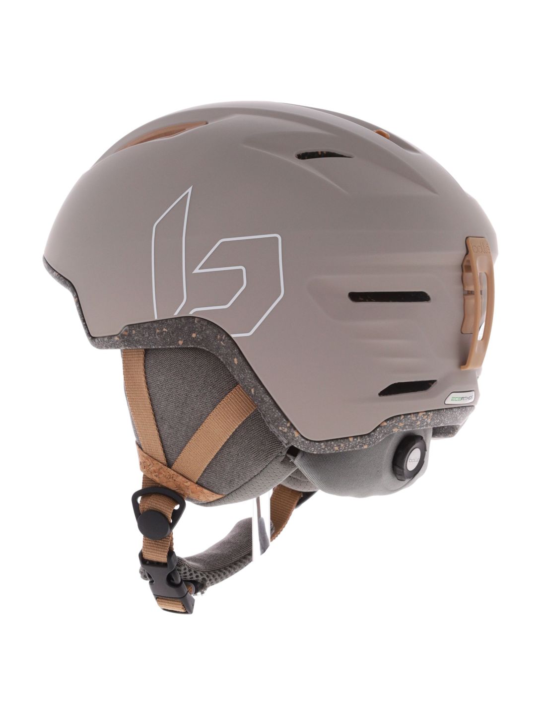 Bollé, Eco Atmos ski helmet unisex Oatmeal Matte beige 